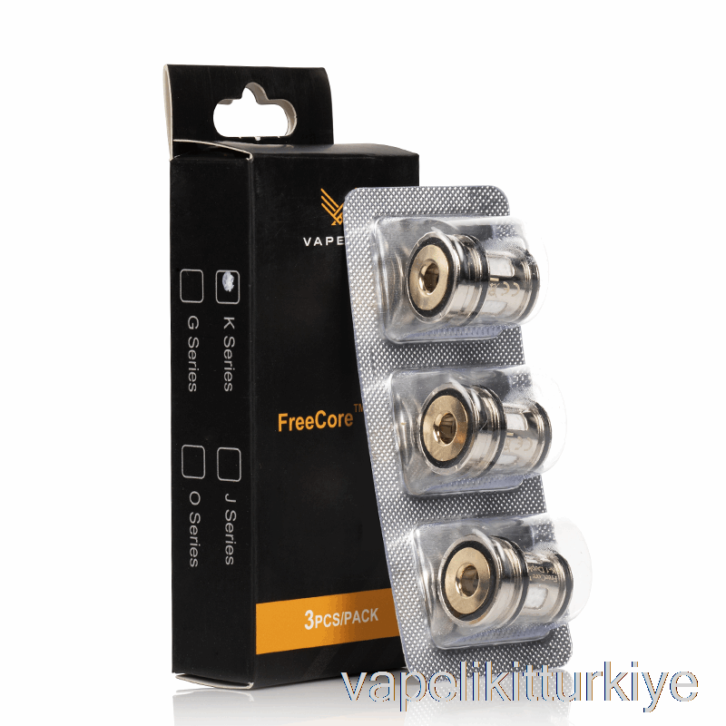 Vape Türkiye Vapefly Kriemhild Ii Yedek Bobinler 0.3ohm Freecore K-2 Ka1 örgü Bobinler